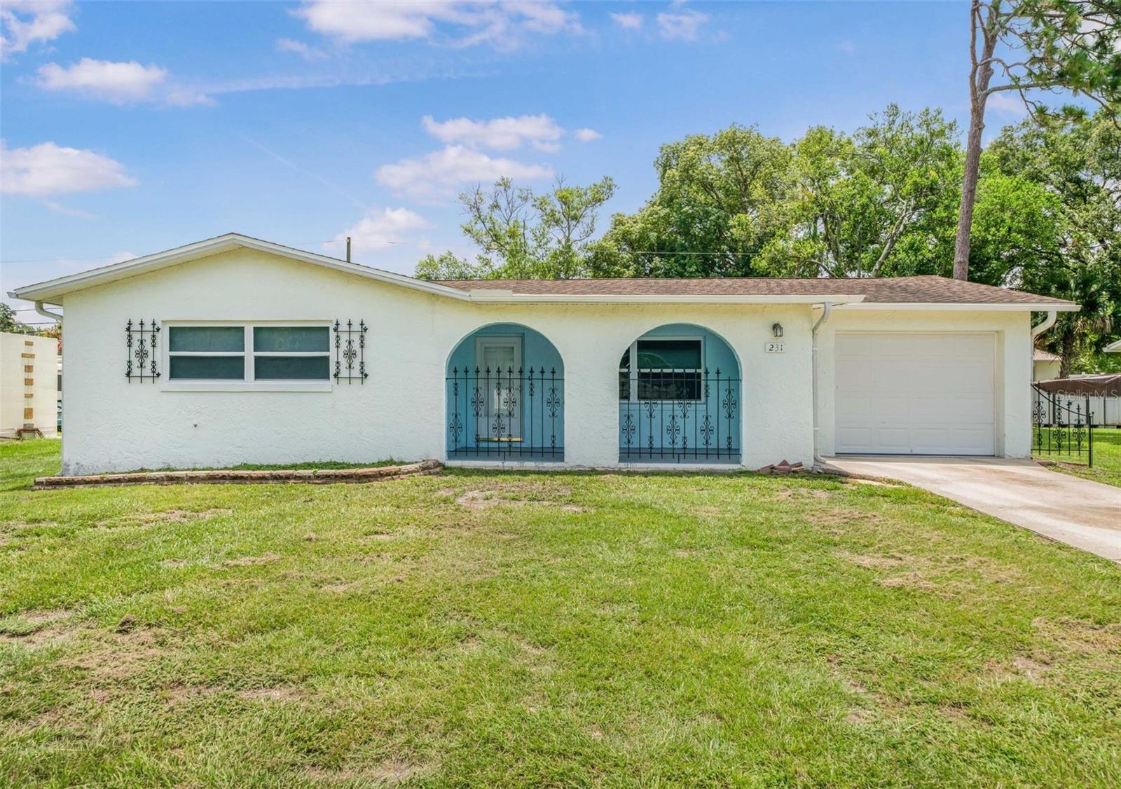 VERY CLEAN & MOVE IN CONDITION! One Or More Photo(s) Are Virtually Staged. Don't Miss The Opportunity To Own This Great 2 Bedroom 2 Bath Affordable Ranch Home With Over 1250 Sq Ft of Living. From Entry Into This Home You Will Find Open & Large Living Room With New LVP Flooring, Open Dining Room With Tile Floor & New French Doors To Large Climate Controlled Florida Room, Generous Tiled Galley Kitchen Open From Dining , New Stove, Dual Sinks, Disposal, Lots of Counters, Large Primary Bedroom Has New LVP Flooring & Tiled EnSuite Bath With Walk-In Shower, Generous Guest Bedroom With New LVP Flooring & Tiled Guest Bath, Enter From Kitchen To Laundry/Utility Area, New Lighting Fixtures, Fresh Interior Paint Thru, Neutral Color, New Window Blinds, Upgraded Windows. NO CARPET! Exterior Features Include Gutters & Downspouts, Irrigation System, Front Storm Door, New Epoxy Painted Front Porch, Shed. Lecanto School District. NO HOA! GREAT LOCATION! Minutes To New Shoppes of Black Diamond Center, Restaurants, Medical Facilities, Golf Courses, Theater, & Suncoast Parkway Access. Enjoy All The Nature Coast Has To Offer! Enjoy Biking Or Walking On 30 Miles of The Rails To Trails With Hernando Trailhead A Stones Throw Away, Fishing & Boating On The Crystal & Homosassa Rivers w/Direct Access To The Gulf of America, A Chain of Lakes & Popular Lake Rousseau For Fresh Water Fishing, Tube & Kayak On The Crystal Clear Rainbow River Nearby. Don't Forget To Experience Viewing The Manatees & The Most Magnificent Sunsets!
