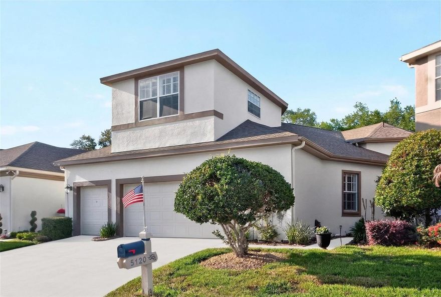 Beautiful home in the River Hills Country Club Community in the Fairway One. This home looks and feels much larger than it's advertised square footage. Many features and upgrades include spacious rooms, beautiful hardwood floors, plantation shutters throughout, downstairs master suite and stunning view of the golf course. Master Bath has been upgraded with granite and large Walkin shower. Second Bedroom is downstairs with upgraded private bath. Upgraded Cabinetry, Stainless steel appliances, granite in Kitchen and downstairs baths. Large private Office as you walk in from the front. Large third bedroom upstairs with private bath. This home offers a 2-car garage with a separate entrance and garage door for your golf cart. Large Screened and covered lanai overlooking the River Hills Golf Course along Hole number one. Large and private Patio area with Pavers. The Fairway One HOA Fees include lawn and landscape services. A Private Pool for Fairway Residents with access to River Hills Amenities. Come and enjoy the maintenance free living in this wonderful community. River Hills is a very secure community with a fully manned front and back gate. This country club community features an 18 hole of Championship Golf Course as well as Tennis, Basketball, Pickel Ball, Community Pool, Parks, Playgrounds, Fitness Center, Nature Trails and more. Great shopping and dining nearby with A rated schools. Accuracy of square footage, lot size and other information is not guaranteed