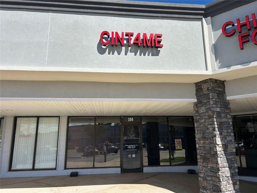 Retail storefront with 1 semiprivate office, rear storeroom, and a bathroom.  Tenant can take as is, or the landlord may be refreshing interior walls and ceiling to be ready approx 2/1/26.  Rent rate:  $25/sf Base + $5.00/sf NNN = $1,782.50/mo.