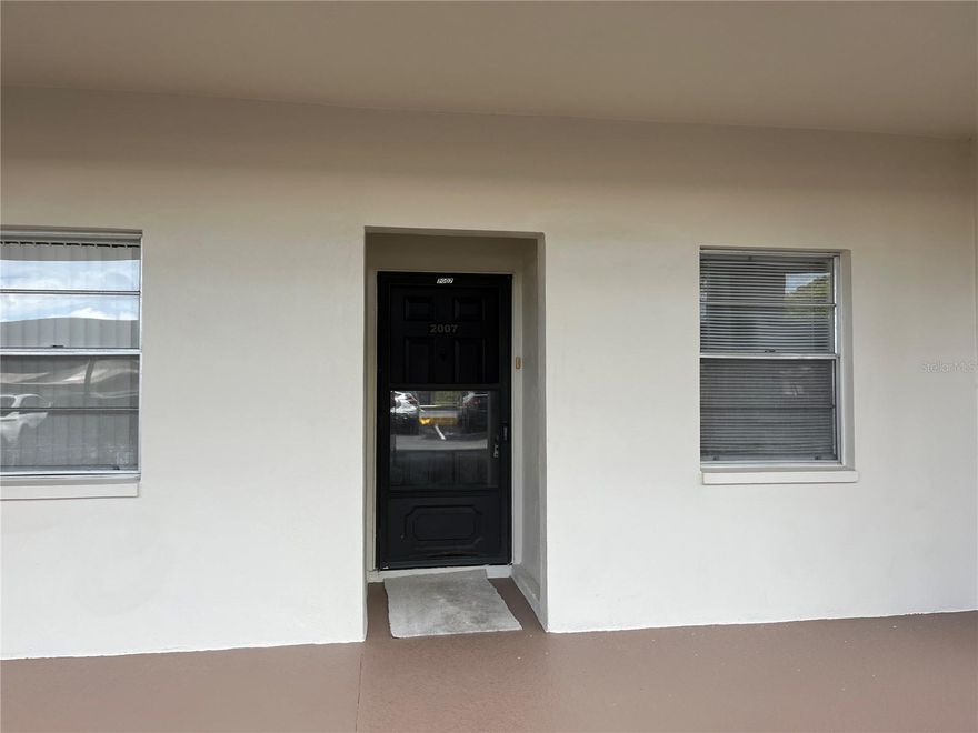 Don’t miss this ground floor newly remodeled 2 bedroom, 1 bath condo in the desirable Countryside community.  A/C approximately one year-old, brand-new thermostat, new paint throughout, brand-new stainless-steel stove, microwave and dishwasher, new carpet, new ceiling fans, new blind at kitchen window, new vertical blinds in living room and bedroom sliding glass doors, new bathroom vanity and cabinet. Split bedroom floor plan, living/dining combo, laundry closet for a stack washer/dryer, large enclosed Florida room with windows that open. Parking with covered carport #7. The Villa’s at Countryside are pet friendly and NOT a 55+ community. Live where everyone wants to vacation, maintenance free, for a minimal cost. Centrally located in the heart of Clearwater, minutes from some of Florida’s most beautiful beaches, trails for riding or walking, Countryside Mall, restaurants, entertainment, golf courses, breweries, parks, airports and so much more. All measurements are approximate.