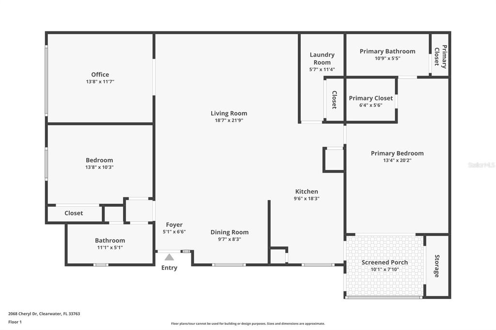 Photo of 2068 Cheryl Drive, Clearwater, FL 33763 (MLS # TB8489581)