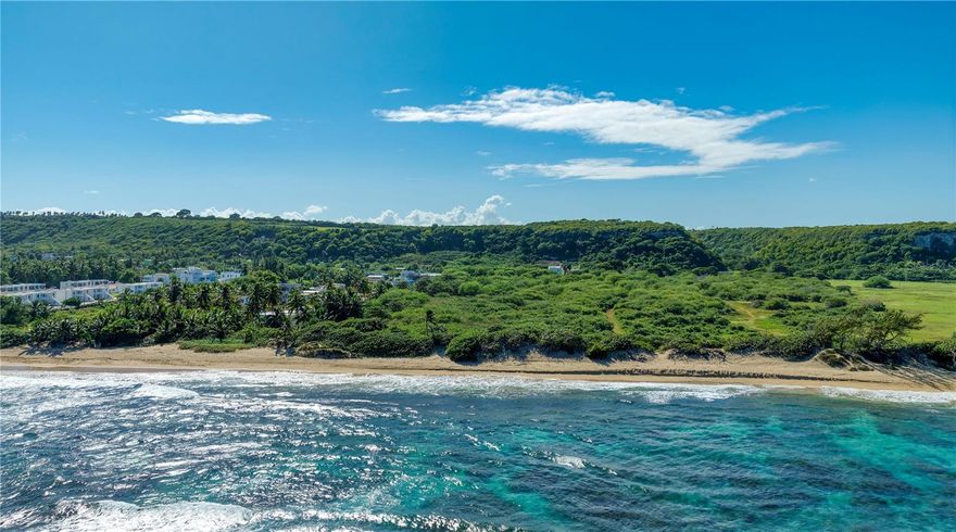 Ready for your unique vision, this expansive acreage in Isabela is a desirable offering with immeasurable potential. A rare to market parcel with APE-ZC zoning highlighted by breathtaking views of the ocean, creating the perfect backdrop for a variety of residential or hospitality projects. Affording a prime location for countless development opportunities, the property offers 6.8 acres of highly-coveted beachfront land. Located within close proximity to the Rafael Hernandez International Airport and the renowned Jobos Beach, providing a vibrant coastal lifestyle with immediate access to a variety of water sports. Isabela is situated within Puerto Rico's west coast, known for its world-class surfing and some of the island’s most stunning sunset vistas. * Images 2 through 6 are outlined approximations of the property.