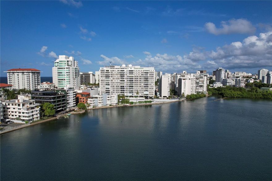 ELEGANT COASTAL LIVING, STEPS FROM THE BEST OF CONDADO | Style, location, and simplicity come together in this move-in ready residence at Laguna Terrace in Condado. This 2-bedroom, 2-bath apartment offers sweeping city views with partial glimpses of the Condado Lagoon and ocean, all from a freshly renovated, light-filled space on the 5th floor.
The interiors feel open and modern, with thoughtful finishes and a layout designed to make everyday life easier. The living and dining area flows naturally with soft light throughout, ideal for relaxing, hosting, or working from home. The primary suite offers an en-suite bathroom and walk-in closet, and the secondary bedroom adapts easily to your lifestyle needs.
Whether you're looking to settle in right away or make a smart investment in one of Puerto Rico’s most walkable, in-demand neighborhoods, this property makes it easy. Furniture is negotiable, but the design speaks for itself.
Laguna Terrace amenities include: Swimming pool with lagoon views; Fitness center; Full backup generator; Water cistern; 24/7 security; visitor parking.
Live surrounded by beauty and walkability—steps to kayaking, Condado beach, Ventana al Mar beachfront park, and San Juan’s best dining.
HOA $546.07/mo | CRIM: $,1222.59/semester | Annual Insurance $5,174.80 | Let’s book your private showing today.