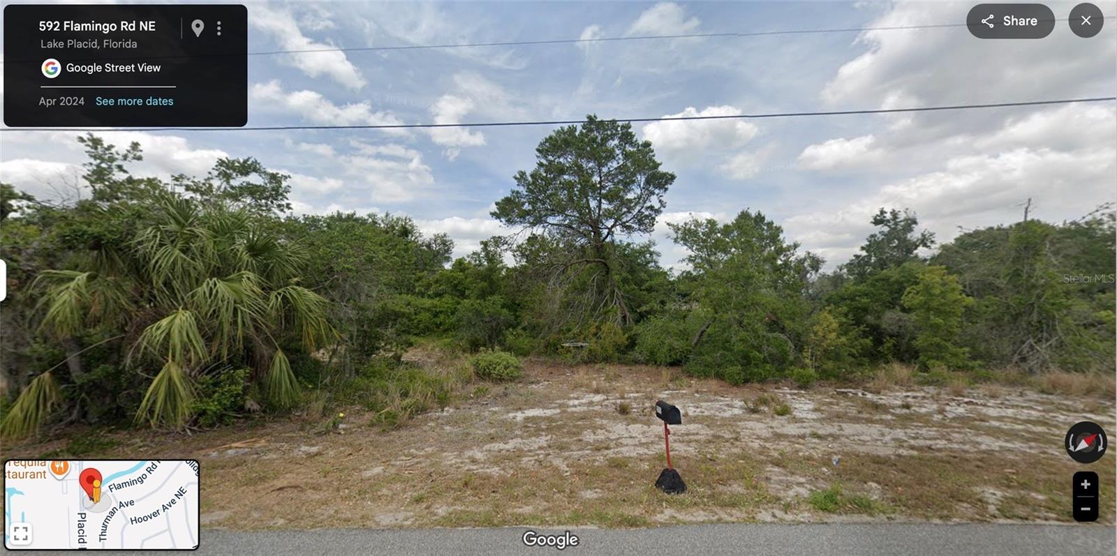 Property being sold together with 601 Flamingo Rd NE for a total of 20260 sq ft zoned for multifamily.