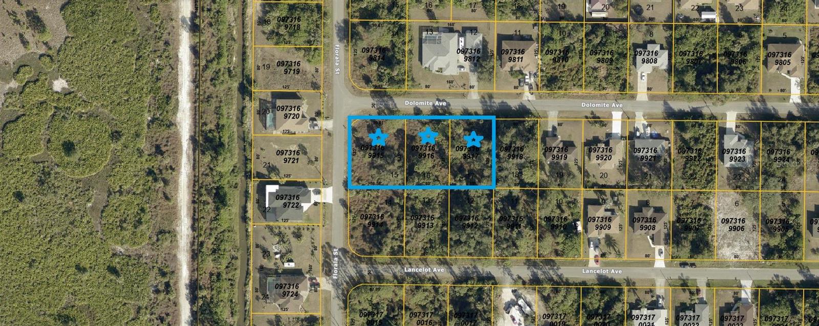3 lots together for sale! Three separate parcels. Seller wants to sell 3 lots together. Discover the perfect opportunity to own a piece of North Port, FL, in the heart of a rapidly expanding area. Great vacant lot just 6 minutes away from famous Warm Mineral Spring Lake, a local gem and Just 15 minutes from the upcoming Wallen Park downtown area and the highly anticipated new Costco store, set to open its doors in 2024.. Great opportunity to buy and build in the heart of fast growing area of North Port, FL. This property is perfectly situated near shopping centers, a variety of dining options, beautiful parks, stunning beaches, and world-class golf courses. Easy access to U.S 41 and Interstate 75 for smooth commuting and travel. Enjoy the freedom of no HOA, Deed Restrictions, or CDD fees, making it an ideal canvas for your dreams. Don't let this incredible property pass you by. Seize the moment to invest in this exceptional opportunity. Your dream home or investment project awaits!