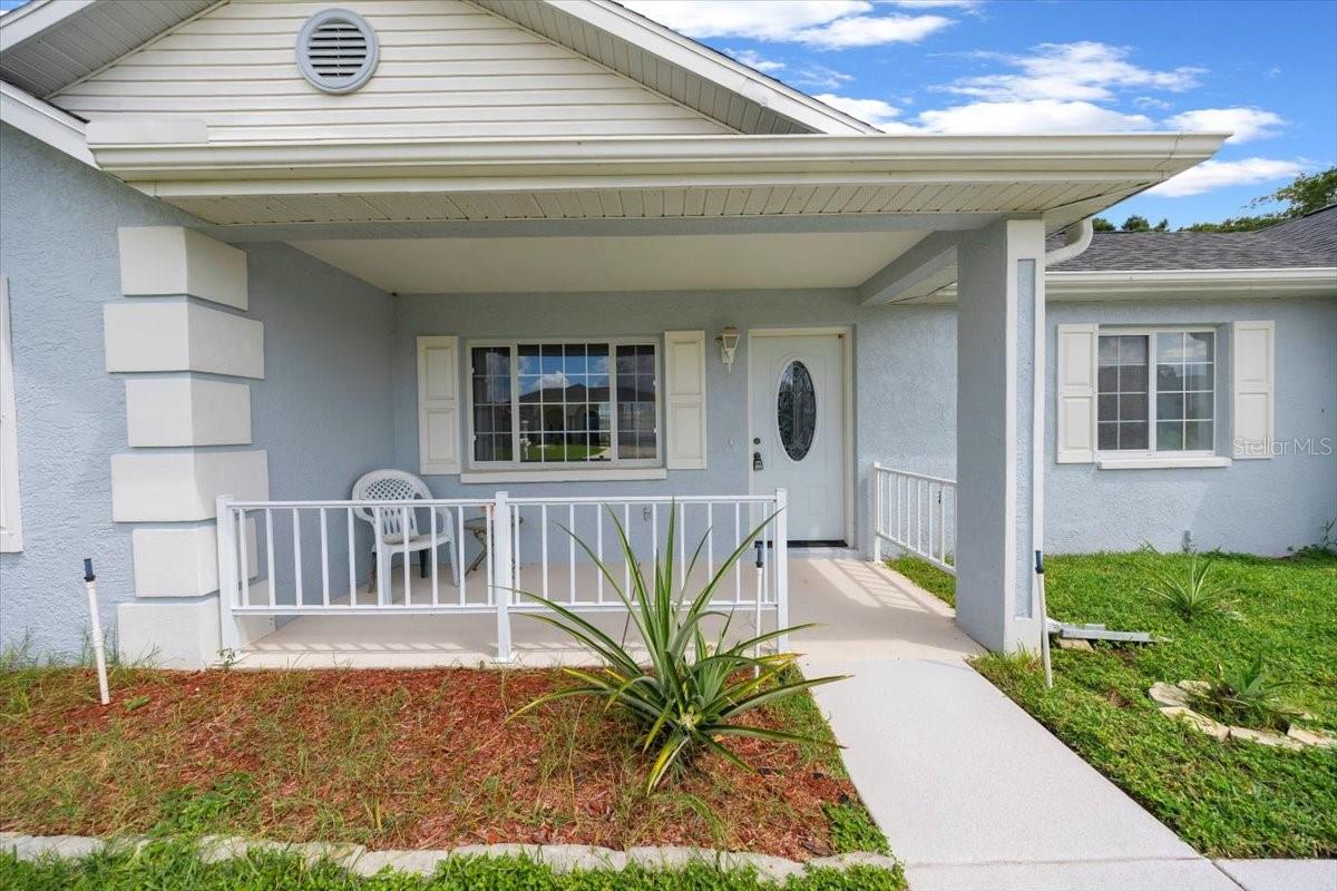 Seller Motivated – Beautifully Updated Home in Ocala Palms 55+ Community!
Welcome to your next home in the sought-after Ocala Palms, a premier 55+ gated community with 24/7 guard-gated entry. Just 3.5 miles from the World Equestrian Center, this well-maintained home offers peace of mind and a lifestyle of convenience and leisure.
Step inside to find thoughtful updates throughout, including:
New HVAC system (2022)
Roof replaced in 2018
Upgraded water heating system for faster, energy-efficient hot water
New flooring, fresh interior and exterior paint
Modernized kitchen with new countertops, stylish backsplash, and contemporary appliances
Enjoy added smart features like a WiFi-enabled 2-car garage door and WiFi-controlled sprinkler system for ultimate convenience.
Relax in the spacious Florida room, complete with a doggie door that leads to a fenced backyard—perfect for pets and outdoor enjoyment. The backyard is graced with mature orange and grapefruit trees, adding natural beauty and charm.
Enjoy peace of mind with a guarded entrance, and endless opportunities for recreation and relaxation, including:
On-site restaurant
18-hole championship golf course
Olympic-sized outdoor pool, heated indoor pool, and spa
State-of-the-art fitness center
Tennis courts, shuffleboard, and bocce ball courts
Expansive walking and biking trails
A new community pavilion, three pickleball courts, and updated horseshoe pits are currently under construction, enhancing the already impressive amenity package and giving residents even more ways to stay active and connected.
At the heart of the community is a stunning 19,000 sq. ft. clubhouse, featuring:
Game and card rooms
Arts & crafts studio
Ballroom for social events
Fully stocked library and multipurpose recreational spaces
Manicured croquet lawns and scenic outdoor areas
Whether you're taking in a round of golf, joining friends for a swim, or participating in one of the many community events, Ocala Palms offers an engaging and fulfilling lifestyle just minutes from the World Equestrian Center and all that Ocala has to present.
The HOA fee of $278/month covers access to all amenities, weekly curbside trash pickup, and 24-hour gated security with on-site attendants.
Don’t miss this incredible opportunity—schedule your private showing today and discover all that Ocala Palms has to present!