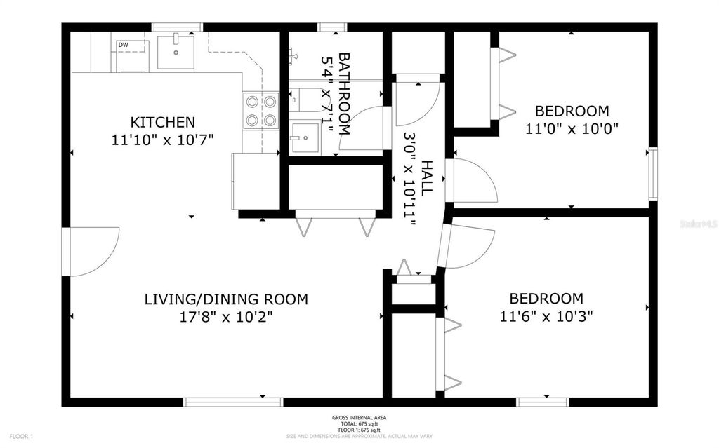 Photo of 425 Lockhart Street, Daytona Beach, FL 32114 (MLS # O6341414)