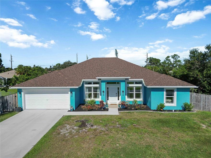 PRICED WELL BELOW THE RECENT APPRAISAL, this MOTIVATED SELLER is ready to move quickly and has priced accordingly! Built in 2021, this 4-BEDROOM, 2-BATH SOUTH VENICE HOME offers 2,169 SQ. FT. of bright, open living space that feels like new. The SPLIT FLOOR PLAN provides privacy and functionality, while the open GREAT ROOM flows seamlessly into a beautiful KITCHEN WITH QUARTZ COUNTERTOPS, TILE FLOORING, AND STAINLESS APPLIANCES. The spacious OWNER’S SUITE includes DUAL VANITIES, A WALK-IN SHOWER, and generous closet space. 9’ SLIDING GLASS DOORS open to a LARGE COVERED LANAI—perfect for outdoor dining or relaxing year-round. Ideally located in the sought-after SOUTH VENICE COMMUNITY, just minutes from GULF BEACHES, THE LEGACY TRAIL, SHOPPING, DINING, AND HISTORIC DOWNTOWN VENICE. A RARE OPPORTUNITY to own a newer home in a prime location at an EXCEPTIONAL VALUE—SCHEDULE YOUR SHOWING TODAY!