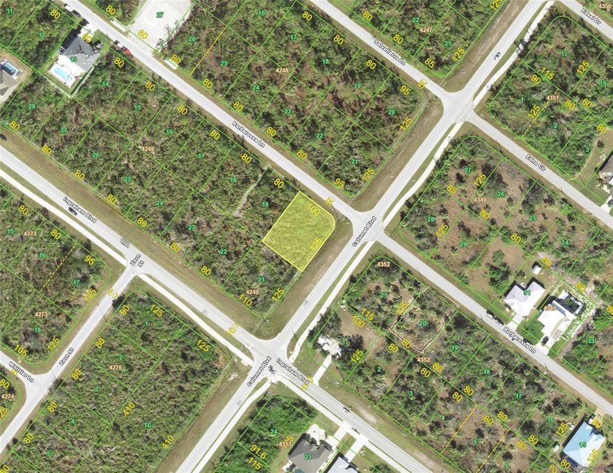 Build your dream home on this desirable oversized corner lot in South Gulf Cove. Situated in a quiet, established neighborhood, this property offers a great opportunity for a future residence or investment. Enjoy the convenience of nearby shopping, dining, golf courses, and easy access to major roadways while still maintaining a sense of privacy and tranquility.

South Gulf Cove is known for its relaxed Florida lifestyle and close proximity to beaches, boating, fishing, and outdoor recreation. This lot provides a blank canvas to design and build to suit your needs. No HOA and located in a growing area with new construction nearby.

Don’t miss your chance to secure a piece of Southwest Florida, drive by and envision the possibilities today.