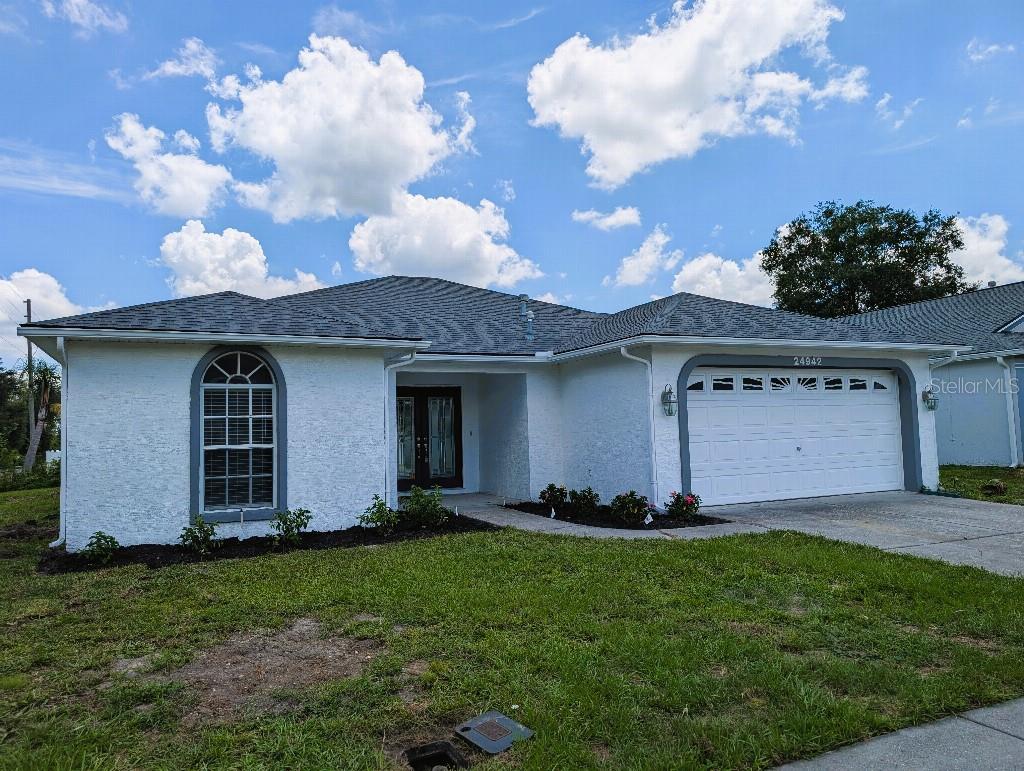 This house is move in ready for even the pickiest owner. As you walk into the spacious, open floor plan you will see new, new, new, new. Did I mention NEW! New roof, new AC, new paint inside and out, new 12-mm waterproof laminate flooring with moisture resistant underlayment, new upgraded GE appliances with gas stove, new solid wood hand-built white shaker kitchen and bath soft close cabinets (no manufactured junk), new cabinet hardware, new granite in kitchen and baths, new doors with locksets, new ceiling fans, new shelving in closets, new 2” cordless faux wood blinds, new patio blinds, new decora TR outlets and flip switches, new upgraded solid wood 3.5” door trim, new upgraded solid wood decora 5.5” baseboards, new bathroom mirrors, new toilets, new towel bars and toilet paper holders, new Delta valves in bathrooms, new Delta faucets in kitchen and bathroom, new garbage disposal, new tile in tub surround and master shower, new garage door opener, new interior and exterior lights, new screens in windows, new attic insulation, new smoke detectors and much more. But you get the idea.
Located by all the shopping and dining out you will ever need! You can even walk to highly rated Denham Oaks Elementary.