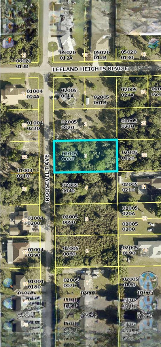 Wonderful 1/2 ACRE Lot - In Lehigh Acres County Club - It is located on a dead-end street! City water and Utilities are available. You will not need to worry about HOA fees - Use your imagination and build a home of your Dream or build for Investment opportunities. It is a perfect opportunity to be creative!