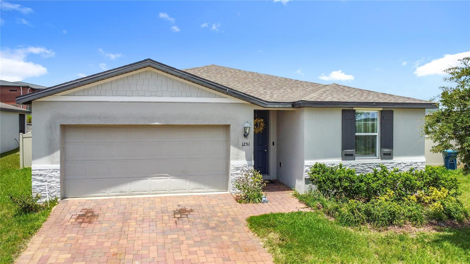 This contemporary-style home, built in 2021, stands out for its spacious, bright interior. The kitchen features modern appliances, and the home is enhanced with updated light fixtures and elegant chandeliers in the kitchen, living room, and dining area—giving the space a fresh, stylish look.
The backyard is equally impressive. It includes a gazebo with a modern ceiling fan, perfect for relaxing or entertaining guests. The ground has been beautifully finished with brickwork, and a low brick fence offers a sense of privacy without enclosing the space entirely. Additionally, two powerful solar-powered lamp posts have been installed to provide strong lighting throughout the yard in the evening.The motivated seller is offering $5,000 toward closing costs, making this a fantastic opportunity for buyers looking for a move-in-ready, modern home in a great location.