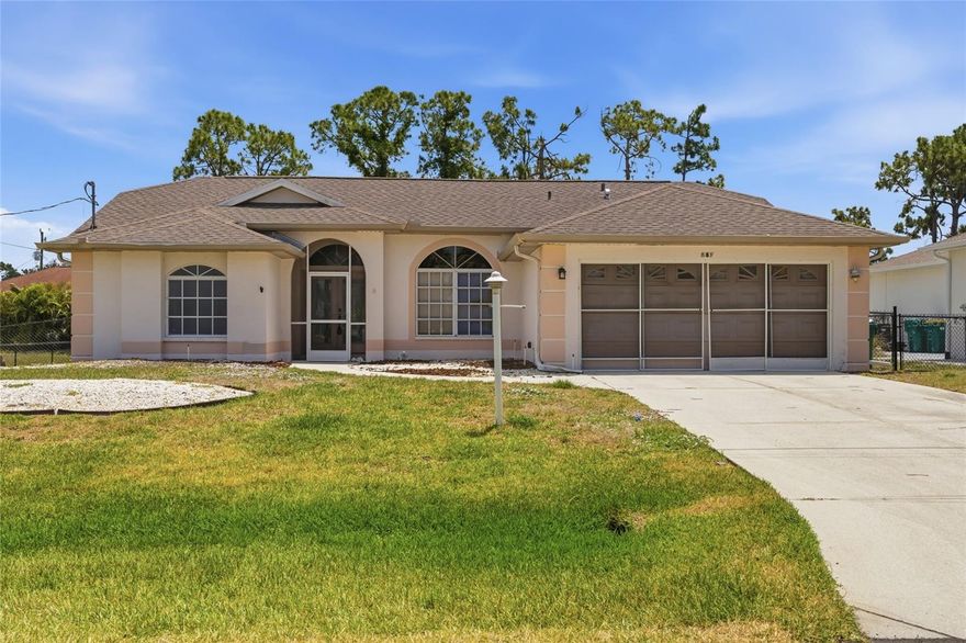 Assumable VA Loan at 2.7 precent– Rare Opportunity! Motivated Seller - seller paying title policy for the buyer
Your home search ends here! This 3-bedroom, 2-bath pool home in the desirable golf course community of Rotonda West offers the perfect blend of comfort, flexibility, and Florida living—ideal as a primary residence, vacation home, or investment property.
Inside, you’ll find vaulted ceilings, abundant natural light, and a functional layout with both living and family rooms. The kitchen features all appliances, tile flooring, and a pantry. The split-bedroom floor plan provides privacy, while the primary suite includes an ensuite bath and direct pool access.
Step outside to your updated heated pool and spa with spillover feature, surrounded by a spacious screened lanai and extended paver patio—perfect for entertaining or relaxing.
Enjoy access to 5 golf courses, parks, walking trails, and more, all just minutes from beaches, dining, and world-class fishing.
Don’t miss your chance to lock in a low 2.7 precent interest rate and live the Florida lifestyle!