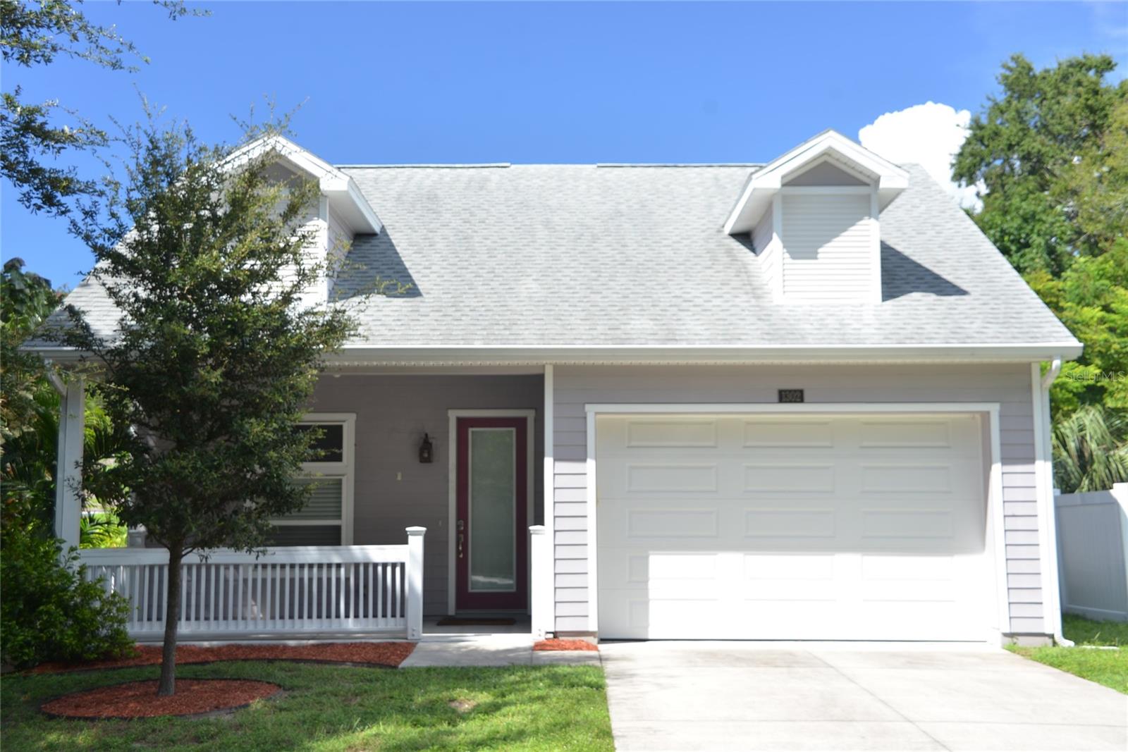 Welcome to Delightful Dunedin! This charming, energy efficient 2017 constructed home is located near charming and bustling downtown Dunedin! The home boasts 3 bedrooms, 2 bathrooms, a 1 car garage, and over 1500 sq. ft. of living space. Built for Florida living with impact windows, sliders and doors and 10' ceilings, you will immediately notice the quiet and serene nature this home provides. Gorgeous laminate flooring runs throughout this home, accented by travertine tile in the wet areas. The kitchen features Whirlpool appliances, including a washer and dryer for your convenience! A deck will be built this Fall across the back of the house, with steps to the yard. Landlord provides lawn care. RENTER will be responsible for their own Electric and Water/Trash/Recycling services, as these are not included in the rent price.