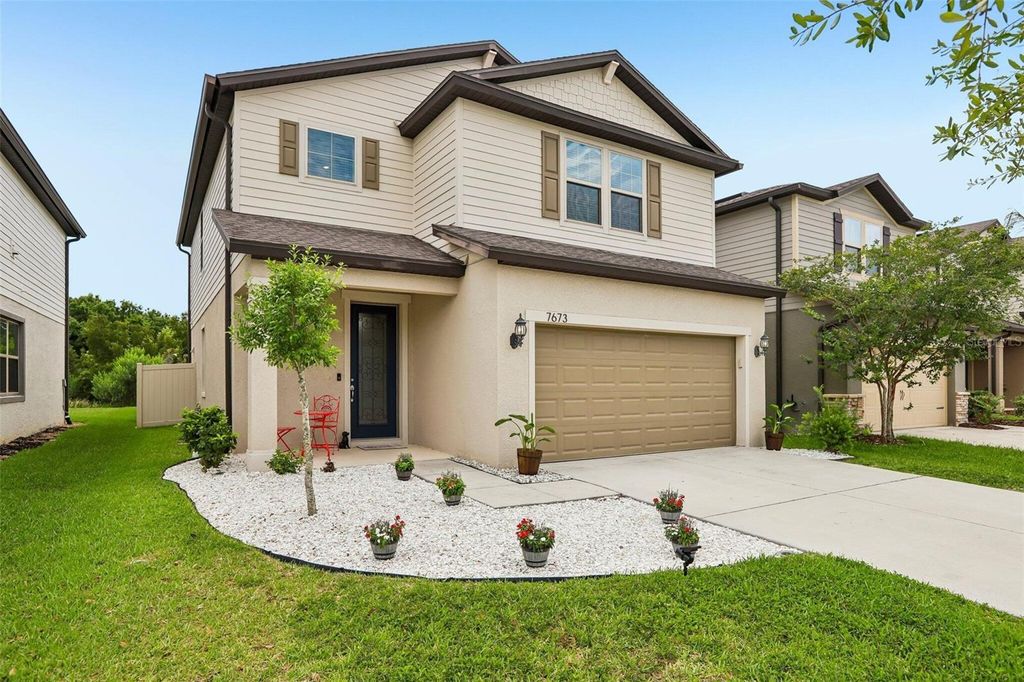 Photo of 7673 Yale Harbor Drive, Wesley Chapel, FL 33545 (MLS # O6412472)