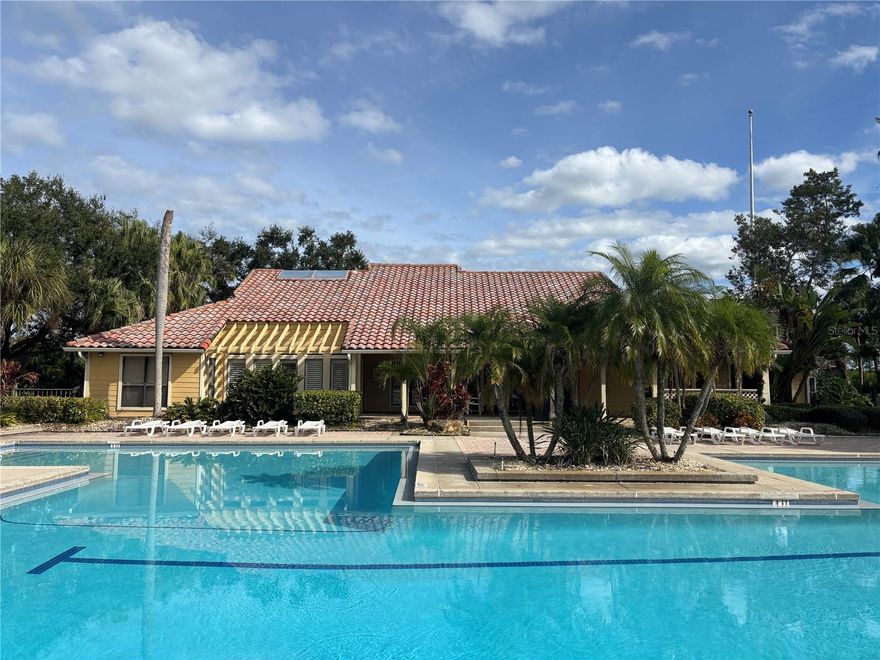 Don’t miss this ground-floor 2-bedroom, 2-bath condo located in the Mandalay on 4th community at Baypoint Preserve. Split-bedroom layout with a separate bathroom for each bedroom for added convenience. Easy first-floor living with no stairs, plus a private screened patio that includes an additional storage closet. This unit features a convenient interior closet with full-size washer and dryer hookups.
Community amenities include a resort-style swimming pool, fitness center, and clubhouse. Ideally situated just off Gandy Boulevard, this location offers quick access to downtown St. Petersburg, Tampa, MacDill AFB, shopping, dining, and area beaches. Perfect for commuters or anyone seeking a low-maintenance lifestyle in a central location.