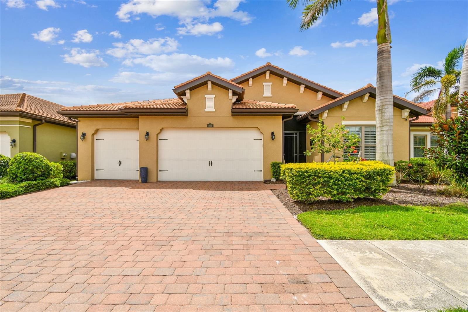 Price Improvement! This immaculate residence features 3 bedrooms, 2 bathrooms, and a den, in addition to a pool! There is absolutely nothing requiring attention here! The heated saltwater pool and spa, situated just beyond the large sliding glass doors off the spacious living, dining, and kitchen spaces, features an outdoor kitchen that is furnished with a grill, a mini fridge, and a sink. The living room includes a built-in entertainment center, and the den has built-in shelving and storage. The home is fitted with hurricane shutters for added peace of mind. The maintenance-free (no more cutting grass!), gated resort-style community of Toscana Isles offers tennis and pickleball courts, a community pool, a kayak launch, a playground, a dog park, a fitness center, and much more! Additionally, there is an 8000 sq ft clubhouse that boasts an infinity-edge pool, workout room, party room, billiard room, and a bar area. A full-time activities director is also on staff! The home is conveniently located near the Venice and Nokomis beaches, with plenty of shopping and dining options surrounding you!