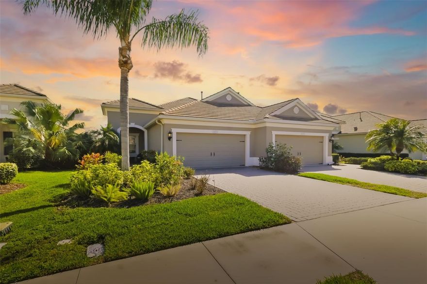 Experience low maintenance Florida living in this beautifully maintained rare lakefront villa in the desirable Fairfield community by Neal Communities in Bradenton. From the moment you step inside, the home feels bright, welcoming, and open, with an airy floor plan featuring 16” tile flooring and tray ceilings throughout.

Just off the entry, a custom built-in feature wall creates an elegant focal point for what is currently used as a formal dining area, while offering flexibility to easily convert the space into a den, office, or additional living area to suit your needs.
Designed for effortless Florida living, large sliding glass doors from the living area open to an extended screened lanai where peaceful lake views create the perfect backdrop for morning coffee, outdoor dining, or simply relaxing and enjoying the view.
The kitchen sits at the heart of the home and is ideal for both everyday living and entertaining, offering stainless steel appliances, granite countertops, a generous center island, and abundant cabinetry.

The spacious owner’s suite overlooks the tranquil lake and features walk-in closets and an en-suite bath with dual vanities, a large walk-in shower, and a private water closet.
Additional highlights include a 2-car attached garage and a newer HVAC system replaced in 2024, providing comfort and peace of mind.

Residents of Fairfield enjoy access to wonderful community amenities including a heated pool and spa, cabanas, and a well-equipped fitness center. The location is equally convenient, with easy access to downtown Bradenton, the Riverwalk along the Manatee River, beautiful Gulf beaches, Tampa and St. Petersburg, shopping, dining, and several championship golf courses.

Schedule your private showing and experience the comfort and lifestyle this lakefront villa has to offer.
