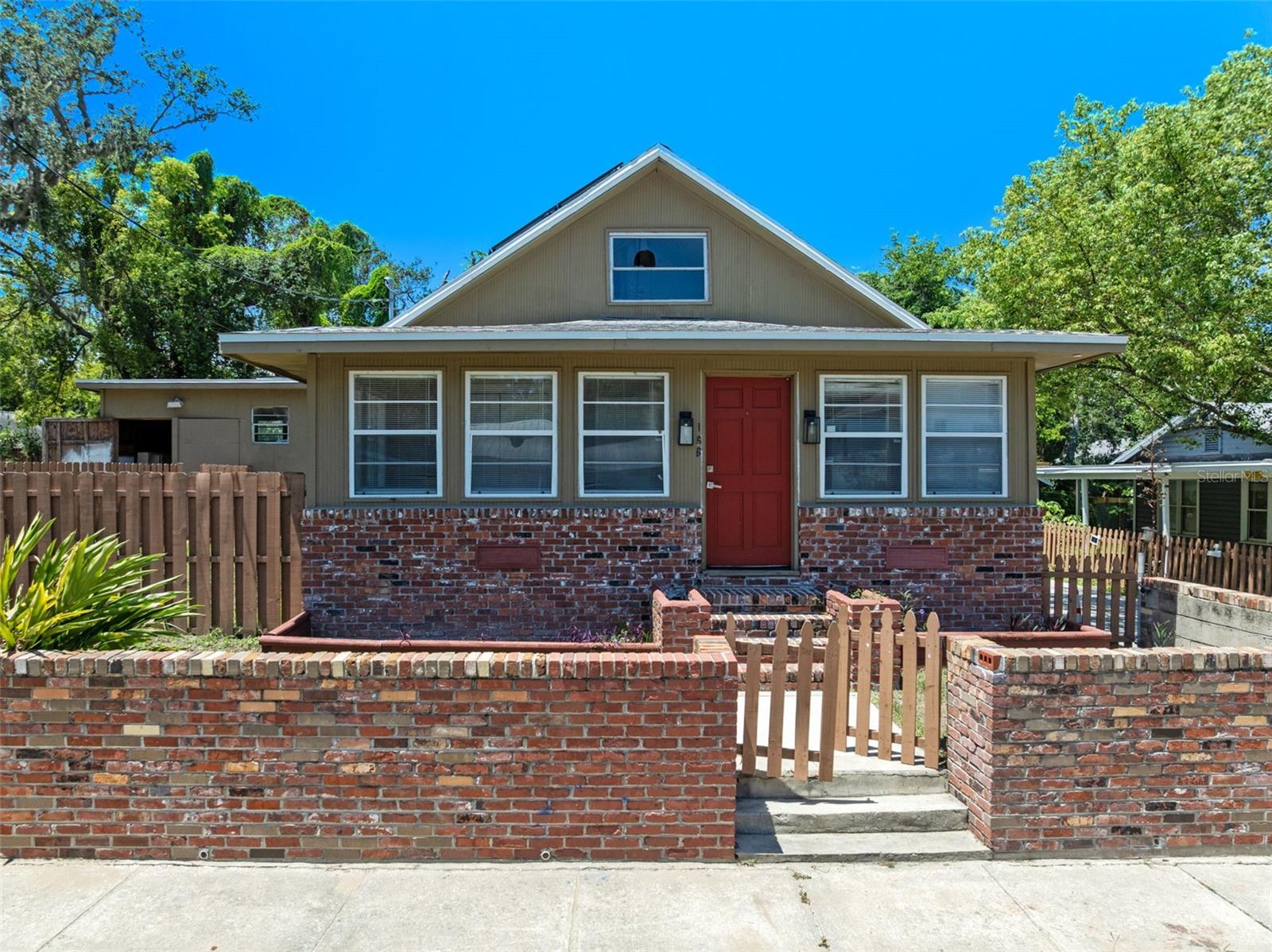 Income-Producing Duplex in Prime Daytona Beach Location! This fully equipped duplex at 166/170 Kingston Avenue offers exceptional versatility for investors or owner-occupants. Both units are powered by solar panels, providing energy efficiency and reduced utility expenses.
Unit 166 is vacant and move-in ready, featuring a spacious private driveway—perfect for RVs, boats, or other large vehicles—plus a huge workshop and a fully fenced backyard with a firepit, ideal for entertaining or tenant appeal.
Unit 170 has been updated with modern finishes, including remodeled kitchen and bathrooms, offering comfort and style for today’s tenants.
Located in the heart of Daytona Beach, just minutes from major marinas, world-famous beaches, and popular tourist destinations. This duplex presents the perfect opportunity to live in one unit and rent the other, or capitalize on strong rental demand in a thriving coastal market.
Don’t miss this turnkey investment with sustainable solar energy, flexible occupancy options, and prime location!