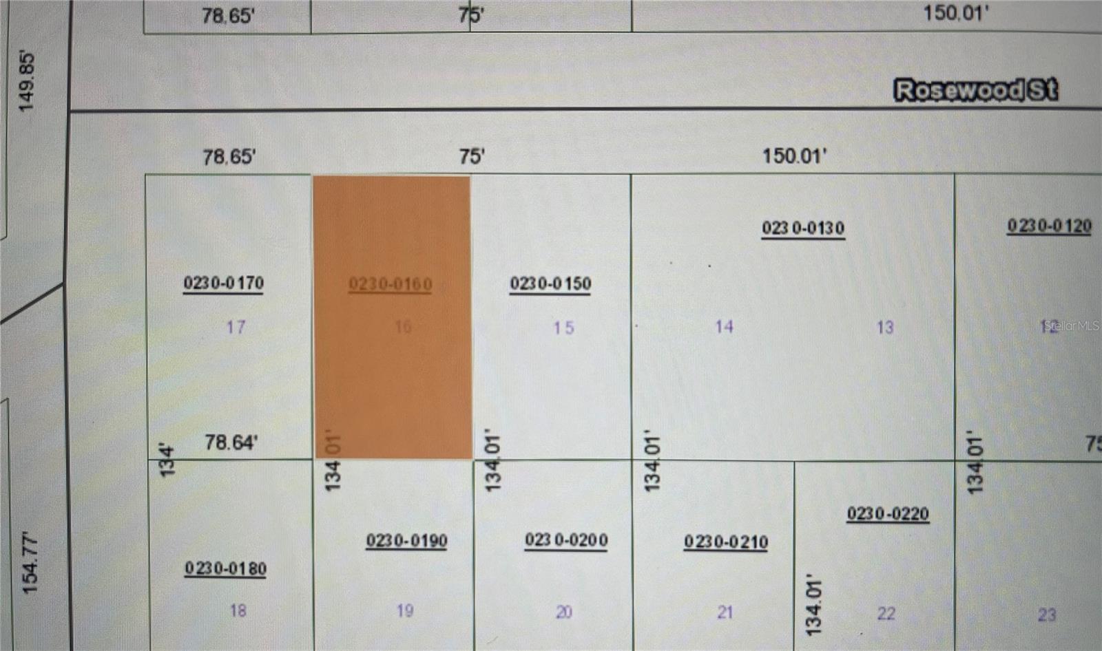 PARADISE LAKES SUB - Land