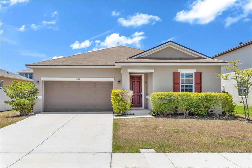 Experience the vibrant Lake Nona lifestyle without the hefty price tag at The Estates of Westerly! Nestled in one of Saint Cloud's most sought-after neighborhoods, this three-bedroom, two-bathroom home is a serene retreat just minutes from the energetic buzz of Lake Nona. Convenience is at your fingertips with easy access to the Florida Turnpike, making shopping, dining, and the Orlando International Airport mere minutes away. Venture inside to discover two spacious bedrooms and a full guest bathroom, perfect for family or friends. The heart of the home opens up into an inviting open-concept kitchen, living, and dining area, where natural light create a warm and welcoming atmosphere. Imagine hosting dinner parties or cozy movie nights in this versatile space. A bonus area off the main living room offers endless possibilities turn it into a home office, a study room, or a play area for the kids. The primary suite serves as your personal retreat, featuring a generous walk-in closet and a spa-inspired en-suite bathroom. Picture yourself unwinding in the glass-enclosed shower or getting ready at the dual vanities adorned with elegant granite countertops. For the culinary enthusiast, the chef’s kitchen is a dream come true. With modern lighting, stainless steel appliances, and ample cabinet storage, it’s perfect for creating meals that will impress family and friends. Step outside to your large, partially fenced backyard—a canvas for gatherings, relaxation, or entertaining. Whether it’s hosting a summer barbecue or enjoying a quiet evening by the fire pit, this outdoor space is ready for your personal touch. With a low HOA and no CDD fees, The Estates of Westerly offers an exceptional opportunity to embrace a vibrant lifestyle in a beautiful community. Are you ready to make this dream home your own?