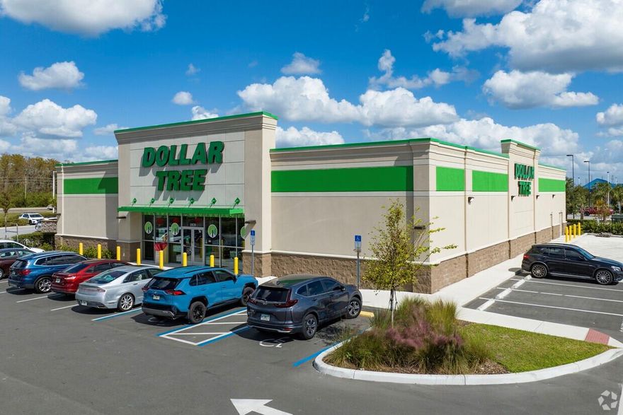 Now available: a recently constructed 10,000 square foot retail building featuring Dollar Tree as the anchor tenant, located in the heart of Odessa, FL, just off the high-traffic corridor of State Road 54. Offered at a 6% CAP.

This is a rare opportunity to invest in a high-demand retail asset in one of the fastest-growing submarkets in Pasco County.