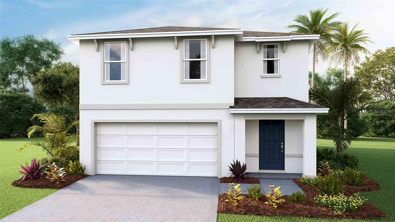 The builder is offering buyers up to $18,000 towards closing costs with the use of a preferred lender and title company. Located off SR-56, Northwater has new homes in Zephyrhills and will put you at a location that you just can’t pass up. Being in the center of this growing city, you’ll be within minutes of Morris Bridge Rd, and just 15-minutes of I-75. For entertainment, you’ll find The Grove, with its movie theater and game center, KRATES, and the Tampa Premium Outlets. The recent Main Event Entertainment offers bowling and several other options for fun! Northwater is also just 5-minutes from Wiregrass Mall and its several dining establishments such as Grill Smith, Red Robin, Noble Crust, The Living Room and countless other options. Several hospitals serve the area such as St. Joseph and Advent Health, which is just minutes from the community. Pasco County Schools are within 10 minutes from Northwater, as is the brand-new Wesley Chapel Sports Complex. The AdventHealth Center Ice is also right down the road from the community, offering ice sports and entertainment. Northwater our Signature Series, and each home is constructed with concrete block on 1st and 2nd stories, comes equipped with D.R. Horton’s Smart Home System, and is backed by America’s #1 Builder since 2002.
Pictures, photographs, colors, features, and sizes are for illustration purposes only and will vary from the homes as built. Home and community information, including pricing, included features, terms, availability, and amenities, are subject to change and prior sale at any time without notice or obligation. Materials may vary based on availability. D.R. Horton Reserves all Rights.