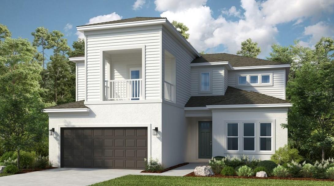 Under Construction. What's Special: 5th Bedroom | White Cabinets | North Facing Lot. New Construction – October Completion! Built by Taylor Morrison, America’s Most Trusted Homebuilder. Welcome to the Barbados at 5271 Bowspirit Way in The Waters at Center Lake Ranch. The Barbados offers five bedrooms, four bathrooms, a flex room, and game room, all thoughtfully designed across two spacious levels. The entryway leads you into the formal great room and dining area, setting a warm, elegant tone. The main level includes a private bedroom and full bath, ideal for guests, along with a gourmet kitchen featuring, a large island, walk-in pantry, and generous cabinetry. Just off the kitchen, the casual dining area with bay window flows seamlessly into the great room and covered lanai. Upstairs, a roomy loft/game area anchors four bedrooms and three full baths. The primary suite feels like a retreat, complete with a private balcony and spa-inspired bath with dual vanities and a walk-in shower. Located in a natural gas community just south of Lake Nona, The Waters at Center Lake Ranch offers scenic trails, preserved green spaces, and a walkable lifestyle near the heart of Medical City. Additional Highlights Include: Gourmet kitchen and 5th bedroom with bath 4. Photos are for representative purposes only. MLS#O6344961