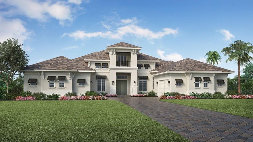 Under Construction. Welcome to Wild Blue at Waterside, the natural choice for luxury coastal living. Stock Luxury Homes creates timeless architecture, semi-custom features, and open spaces. This Inventory home features 3 Bedrooms, 4 1/2 Baths, Great Room, Dining Room, Study, Bonus Room, and a fitness room. Outdoor Living including a pool and spa, and two 2-Car Garages. Available October 2024.