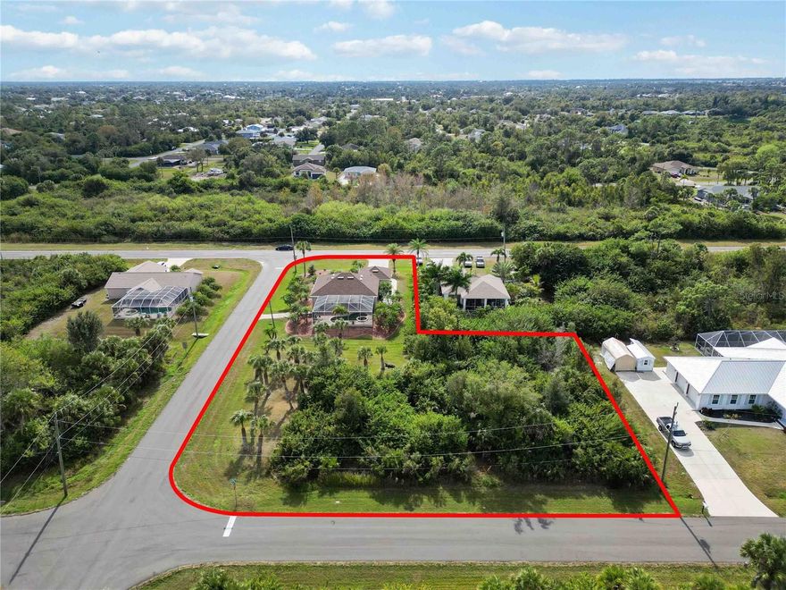 Meticulously maintained home seated on THREE LOTS, almost 1 acre, with an incredible pool and outdoor living space located in the desirable area of Englewood, just minutes from multiple beaches! This turnkey furnished home offers everything you could want -- and much more! Recently updated with a BRAND NEW A/C (1/2026), newer shingle roof (2022), most windows and sliding glass doors are hurricane impact, an 8' x 10' shed (2024) to store your lawn mower and outdoor tools, and upgraded porcelain tile throughout the entire home. As you approach the home, the front entrance is screened and upon entering, you are warmly welcomed with a spacious great room with a neutral color scheme, custom architectural features including rounded corners, 5 tray ceilings with crown molding and infused lighting, and upgraded lighting and fans throughout the entire home. The spacious kitchen offers granite countertops, quality dark stainless steel appliances, ample cabinet and counter space, a breakfast bar and pantry, all open to the dining area and living room featuring four hurricane impact sliding glass doors with french door opening where your stunning outdoor paradise awaits. The brick paver lanai features a 23' by 8' covered area with dual ceiling fans, and large 27' x 37' screened area with your very own 26' x 13' pebbleTec interior, electric heated pool with a seamless spa and tranquil water feature--all of this plus the added privacy of the additional two lots making this the perfect outdoor oasis! Back inside the h

There's plenty of room inside with a well-configured, split bedroom floor plan providing privacy for everyone. The owner's suite features a roomy bedroom with a built-in closet, and an ensuite bathroom that has a large vanity with lots of underneath storage, a tub that doubles as a shower, plus a separate shower with a glass door, and a tray ceiling with upper lighting and crown molding-- both areas have the same, easy to maintain porcelain tile.  


The two guest bedrooms are spacious with ceiling fans, sizable closets, and share a bathroom that offers a shower/tub combo with floor to ceiling tile walls, a built-in niche, and a tray ceiling. Enjoy all the storage this home offers with 2 storage closets, one in the front entry and the other in the guest wing. Lets not forget the interior laundry closet in the kitchen and the large double car garage. The exterior yard features exquisite landscaping with concrete curbing, multiple tropical palm trees, and an irrigation system. The additional lots offer privacy or a blank canvas with endless options. This is a RARE find with SO many opulent features both inside and out--come see it for yourself! Just minutes away from world-class Gulf beaches, amazing fishing, numerous golf courses, bike trails, farmers markets and a wide selection of restaurants and quaint shops. You don't want to hesitate, you can make this your Florida oasis!