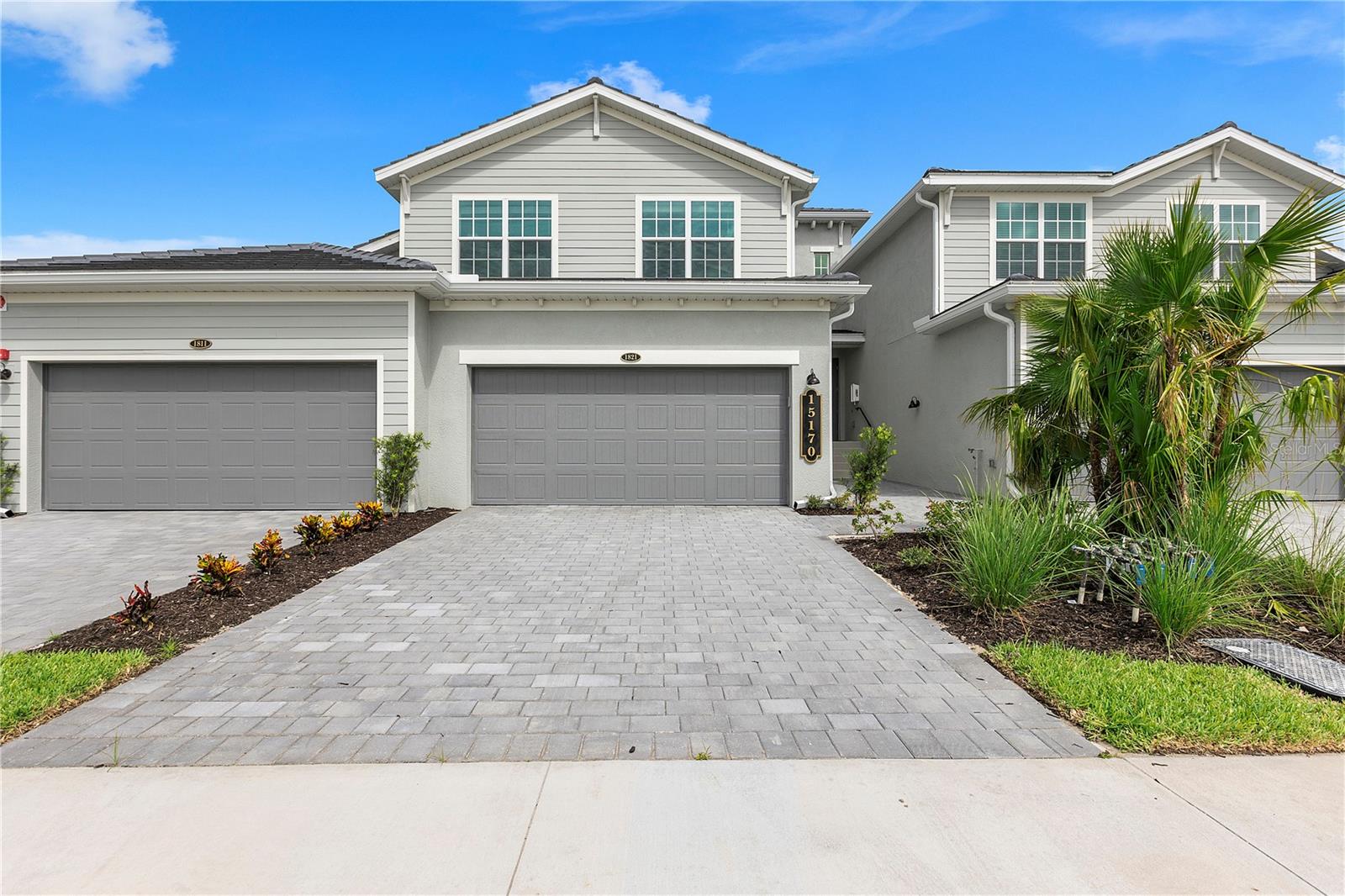 Beautiful Furnished 2nd-Floor Coach Home in the New Webbs Reserve Golf and Country Club. GOLF Transfer Available! Nestled within the prestigious, gated Webbs Reserve Golf Community in Babcock Ranch, this stunning second-floor coach home sits along the exclusive Nicklaus Design golf course—offering the perfect blend of comfort, luxury, and scenic views. The spacious open-concept floor plan features three bedrooms, two bathrooms, and a generous gathering room that flows seamlessly into a modern kitchen—ideal for both entertaining and everyday living. Additional highlights include a large two and a half car garage with extra storage space and a peaceful back lanai—perfect for morning coffee or unwinding in the evening. Experience the vibrant Babcock Ranch lifestyle with access to community parks, hiking and biking trails, “Food Truck Fridays,” live music events, and so much more. This is the ideal rental for anyone wanting to immerse themselves in all that Webbs Reserve has to offer or watch as their new home is being built nearby. Annual rental, Furnished.