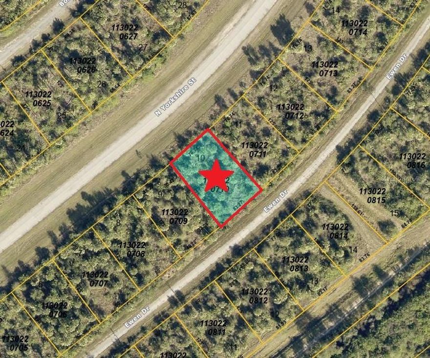 Beautiful lot in North Port. North Port is an area that has seen major growth in the past few years and is convenient for those looking to commute to Sarasota or Fort Myers. The City of North Port offers so many community highlights including a new Water Park, Atlanta Braves Spring Training Stadium, shopping, dining, plenty of public parks, and less than a 30 minute drive to pristine Gulf Coast Beaches! Don't miss this one; Drive by and make your offer today!