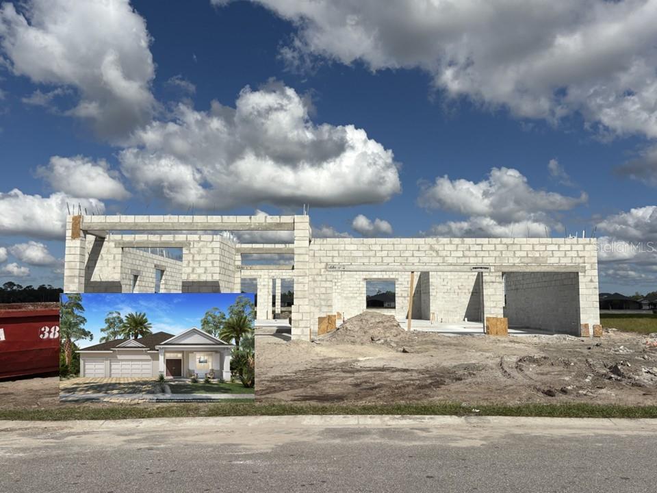 Under Construction. Brand New Home in The Reserve at Victoria in DeLand, FL - A Paytas Community!  This Pinehurst Model features Upgraded countertops in Kitchen with 39" Painted Finish Upper Cabinets with 24" with glass fronts to ceiling, Microwave in base cabinet and upgraded appliances, double trash pull-out next to sink, Mira Tec Zero Kitchen sink, Moen Genta faucet in brushed gold with upgraded backsplash tile, Upgraded Laminate floors through Main Living Area and Master Bedroom and Master Bathroom, Quartz vanity tops in all Bathrooms, and so much more!  You must see this 4-Bedroom Pinehurst!
Amenity Center with Resort Style Pool, Pickleball Courts, Fitness Center, Playground and Gathering Area is open to Residents and their guests only.