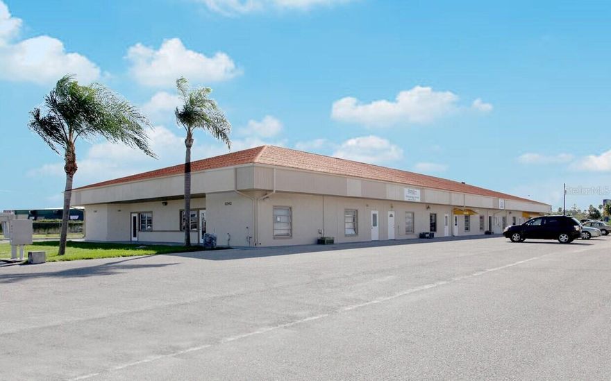 Excellent opportunity to acquire a 14,126 SF commercial property in a high-traffic, central Port Charlotte location. This versatile building offers multiple overhead bay doors and a flexible layout suitable for warehouse, service, automotive, contractor, or mixed-use operations. High visibility and easy access enhance long-term value and usability for both investors and owner-operators.