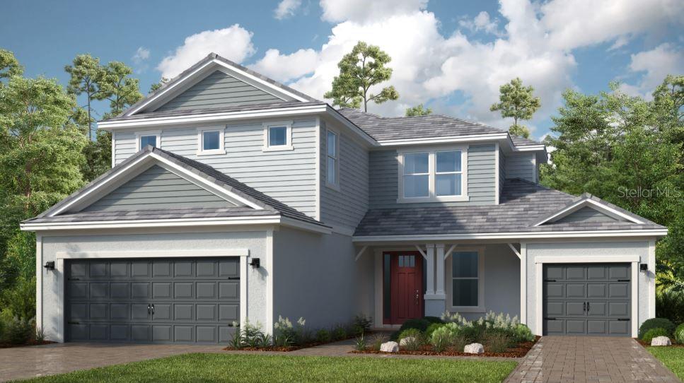 Under Construction. New Construction - Ready Now! Built by Taylor Morrison, America's Most Trusted Homebuilder. Model Home! Welcome to the Tortola at 1785 Trailhead Lane in Hammock at Two Rivers. This model home purchase includes our Model Leaseback Program.* This program?is perfect for buyers who want to purchase now but aren’t ready to move. Contact seller for more term details on leasing your home back. When the lease is up, you move in! Model leaseback terms vary by model home. Please see a Community Sales Manager for additional details. Restrictions may apply. Introducing the Tortola, a thoughtfully designed 5-bedroom model home!. Step through double doors into an inviting foyer with a striking 2-story ceiling, setting the tone for this open-concept layout. Off the foyer, you'll find a half bath, laundry room, and the fifth bedroom with a private bath, perfect for guests. At the heart of the home is a spacious gathering room with oversized sliding doors opening to the sunny lanai, enhancing Florida's indoor-outdoor lifestyle. The kitchen features an elongated island, walk-in pantry, and ample counter space, while the dining room completes this central area. The primary suite downstairs offers a luxurious retreat, including a soaking tub and spa-inspired shower. Upstairs, three additional bedrooms share a bathroom, with the second bedroom having its own bath. A game room ties everything together, making this 3,461-square-foot home ideal for family living. Additional Highlights Include: gourmet kitchen, tray ceiling package, 2 car courtyard garage bay, great room bar, deluxe primary bath, covered extended lanai with outdoor kitchen, and pocket sliding glass door. *Model Home Prices exclude furniture, decorative accessories, and closing costs and already include any lot premium, Seller installed options and upgrades; Buyer-selected options are no longer available. For financed buyers, lender restrictions on leasebacks for certain lenders may apply. Photos are for illustration only and do not necessarily represent actual available model home. No representation of any kind is made or implied regarding the Model Home’s future value or benefits, or availability of financing for a leaseback transaction. See Model Home Purchase Agreement, Model Home Addendum, Model Home Leaseback Agreement and, if applicable Non-Realty Bill of Sale Addendum (for furniture and any other non-realty personal property sold separately in select model homes) for details. Model homes subject to prior sale. Photos are for representative purposes only MLS#O6294116