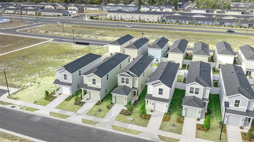 This new two-story home features a smart layout designed to maximize space and promote ease of living. On the first floor is a modern kitchen that merges into an intimate dining area and a welcoming family room, while nearby glass sliders connect to the backyard for seamless indoor-outdoor moments. Residing upstairs are all four bedrooms, including the tranquil owner’s suite with a private full-sized bathroom.