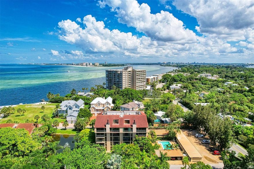 Welcome to an extraordinary vacation escape in the beautiful surroundings of Siesta Key. This exceptional two-story penthouse condo located in the waterfront community Sandy Cove offers an unforgettable vacation experience with a partial view of the breathtaking Gulf of Mexico! 

With three-bedrooms, three-bathrooms and two outdoor seating areas, you can soak up the sun and enjoy the tropical breezes all day long! Inside, a fully equipped kitchen awaits you, ideal for culinary adventures or easy catering. Enjoy the spacious rooms complete with walk-in closets, providing plenty of space to comfortably accommodate your personal belongings. 

Enjoy the beautiful decor with modern, coastal furnishings, adding to the serene and luxurious feel of the property, allowing you to fully embrace the beauty and relaxing atmosphere of the coast. 

In addition to your private retreat, you can also take advantage of the community pool, a perfect spot to cool off or enjoy a refreshing swim. 

Exceptionally located in the heart of North Siesta Key Village, this condo affords easy access to live music, shopping, and a fantastic selection of restaurants. Whether you feel like trying local seafood, exploring boutiques or simply enjoying the vibrant local music scene, the Village has something for everyone. Come experience the perfect balance of luxury, convenience, and the captivating beauty of the Gulf Coast in this exceptional Siesta Key penthouse condo.