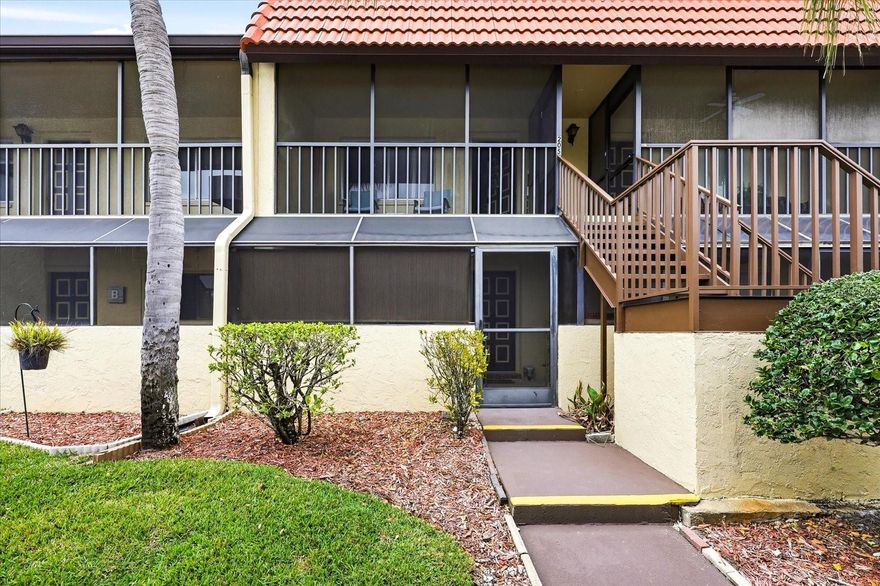 Located in the desirable Countryside area of Clearwater, this inviting first-floor one-bedroom, one-bath condo offers easy Florida living. Ceramic tile floors run throughout, complemented by a remodeled kitchen, updated bath, and a brand-new air conditioner for year-round comfort. An in-unit washer and dryer adds everyday convenience. Enjoy relaxing by the community pool on sunny days. There are no age restrictions in Casa Del Sol. Located just minutes from the sugar sands of Clearwater beach, trendy downtown Dunedin, great shopping, restaurants, and spring training games with the Philadelphia Phillies. Perfect as a full-time home, seasonal retreat, or investment opportunity.