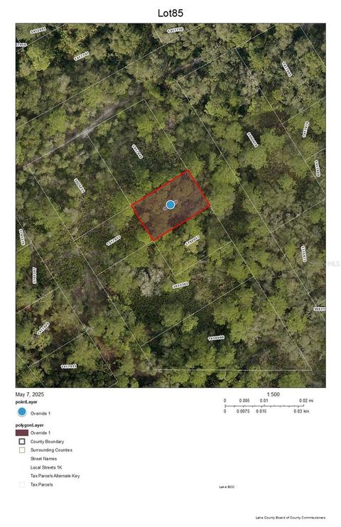 Lot 85 STACEY DRIVE MOUNT DORA FL 32757