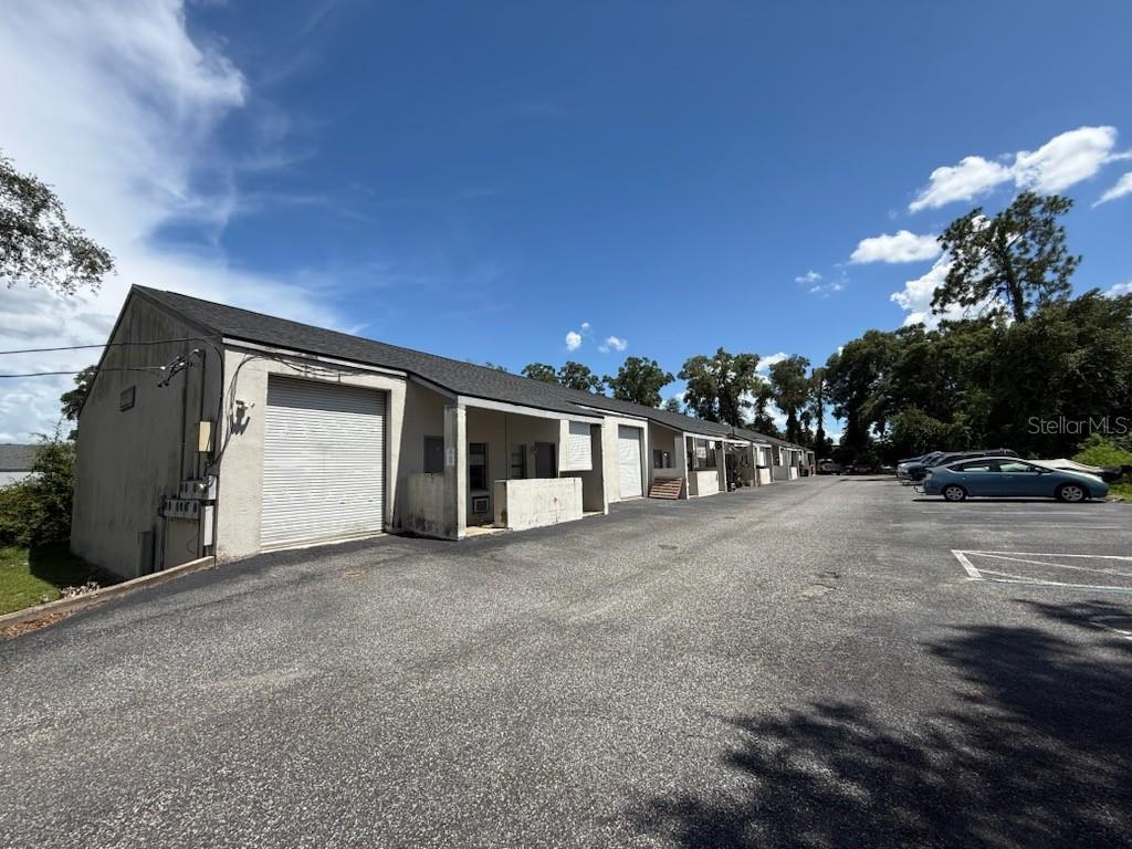 832 Square Foot warehouse space with M-1 zoning just off of NE 36th Ave. Unit A has 1 office, 1 restroom, and 1 grade level rollup door. Rental Rate includes electric and water.