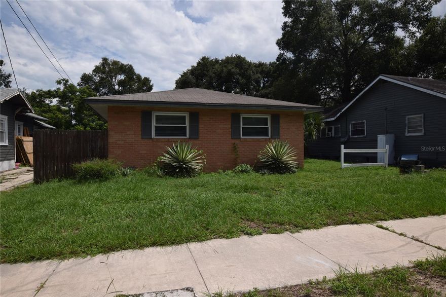 2 Bedroom 1 Bath Duplex For Rent in Lakeland, FL 33803; Central Heat & Air, Range, Refrigerator, Dishwasher and Disposal.