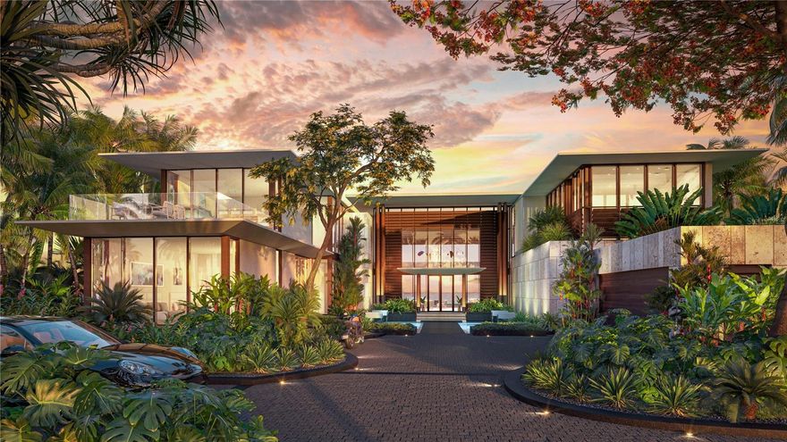 Pre-Construction. To be built. Pre-Construction. The Aura Model at Amané Estates, located within the Grand Reserve resort community, is a testament to modern beachfront design integrated with Puerto Rico's serene beauty. Designed by OBMI, known for timeless and sustainable architecture, this residence exemplifies meticulous craftsmanship, spatial harmony, and environmental integration. This five-bedroom, five-and-a-half-bathroom home spans an impressive 8,700 square feet, with 7,200 square feet of impeccably designed interiors and 1,500 square feet of outdoor living space. The residence features soaring 11-foot ceilings throughout, while the entrance and great room boast grand 20-foot double-height ceilings, creating an atmosphere of openness and grandeur. With triple exposure to the north, south, and west, every space is bathed in natural light, and floor-to-ceiling hurricane-resistant windows frame uninterrupted views of the Atlantic Ocean. At the heart of the home lies a spacious great room seamlessly connected to an expansive terrace with a private infinity pool. Limestone flooring in Omani Beige flows throughout, enhancing the home's continuity and refined aesthetic. A media room provides a private retreat for entertainment, while a dedicated service room with its own bathroom ensures functionality and privacy for household operations. The gourmet kitchen is a masterclass in design and functionality, featuring Taj Mahal quartzite countertops, a matching backsplash, and bespoke cabinetry. Equipped with advanced appliances from Sub-Zero and Wolf, including a column refrigerator, column freezer, wine fridge, induction cooktop, speed oven, and double ovens, the kitchen is as practical as it is elegant. A spacious kitchen island provides an inviting space for social gatherings or culinary pursuits. Each of the five bedrooms serves as a personal haven, complete with private terraces and ocean views. The primary suite epitomizes luxury, with Chateau Linen wallcoverings, a custom-designed walk-in closet, and a spa-inspired bathroom featuring Naica quartzite vanities, Bianco Santa Caterina travertine floors, brushed gunmetal fixtures, and a soaking tub oriented toward the ocean horizon. Secondary bedrooms echo the same level of sophistication, with Taj Mahal quartzite vanities, Roman Classic travertine finishes, and Tadelakt plaster walls that elevate the aesthetic. This home is equipped with a Savant smart home system, providing intuitive control over lighting, climate, and security. The property also includes a two-car gated garage, a golf cart garage, and a wide driveway, combining convenience with functionality. A full power generator and water cistern ensure uninterrupted comfort. Residents of the Grand Reserve resort, spanning 1,000 acres of lush beachfront grounds and offering two miles of pristine coastline, enjoy exclusive access to thoughtfully curated spaces, including the Caya Beach Club, a refined destination for beachfront dining and socializing, and the Batú Sports Center, featuring a 2,500-square-foot fitness facility, tennis courts, and paddle courts. The Grand Reserve Golf Club, an 18-hole championship course designed by Tom Kite, integrates dramatic ocean and rainforest vistas, offering a truly unique golfing experience. Located just 25 minutes from Luis Muñoz Marín International Airport and near premier marinas, the Aura Model delivers a lifestyle defined by modern design, natural beauty, and unparalleled comfort. Estimated Completion is Q2 2027.