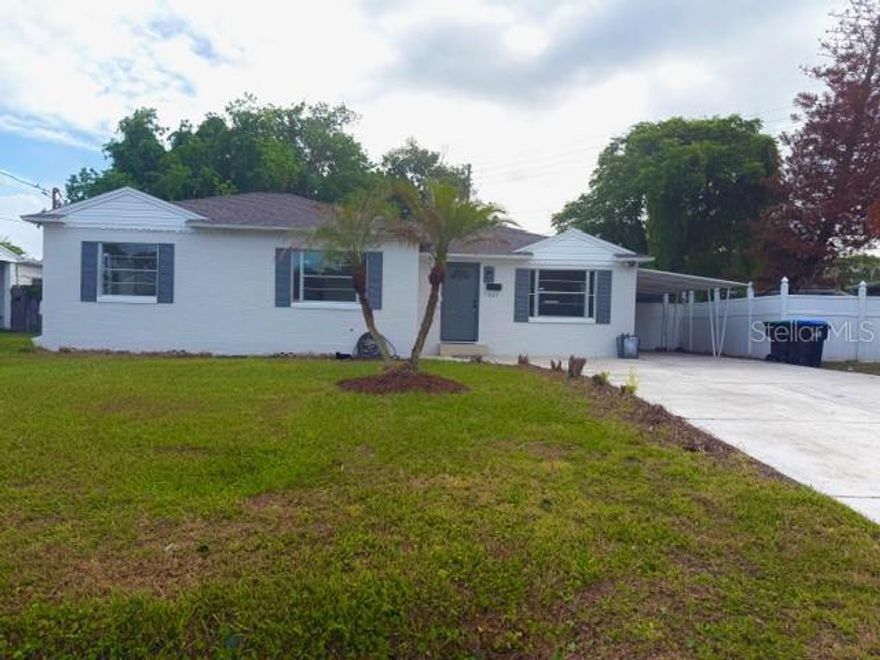 Solid  BLOCK home with new roof, paint, flooring ready for move in! Welcome to a beautifully updated residence just 3 minutes from College Park Packing District.  This inviting 2-bedroom home with a versatile BONUS room offers approximately 1,032 square feet of thoughtfully designed living space, perfect for a home office, guest room, or creative studio. The large family room includes a  cozy fireplace that creates the perfect focal point for relaxing evenings. The recent renovations - New roof, paint, vinyl flooring -  bring a fresh, updated feel throughout, making this home truly move-in ready. Enjoy a fully fenced backyard—ideal for entertaining, pets, or simply unwinding in your own private outdoor space. A brand-new roof installed in 2024 adds peace of mind and long-term value. Owner/Agent.