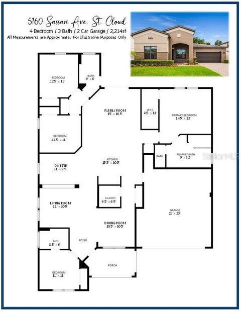 5160 Sassari Avenue, St Cloud, FL 34771