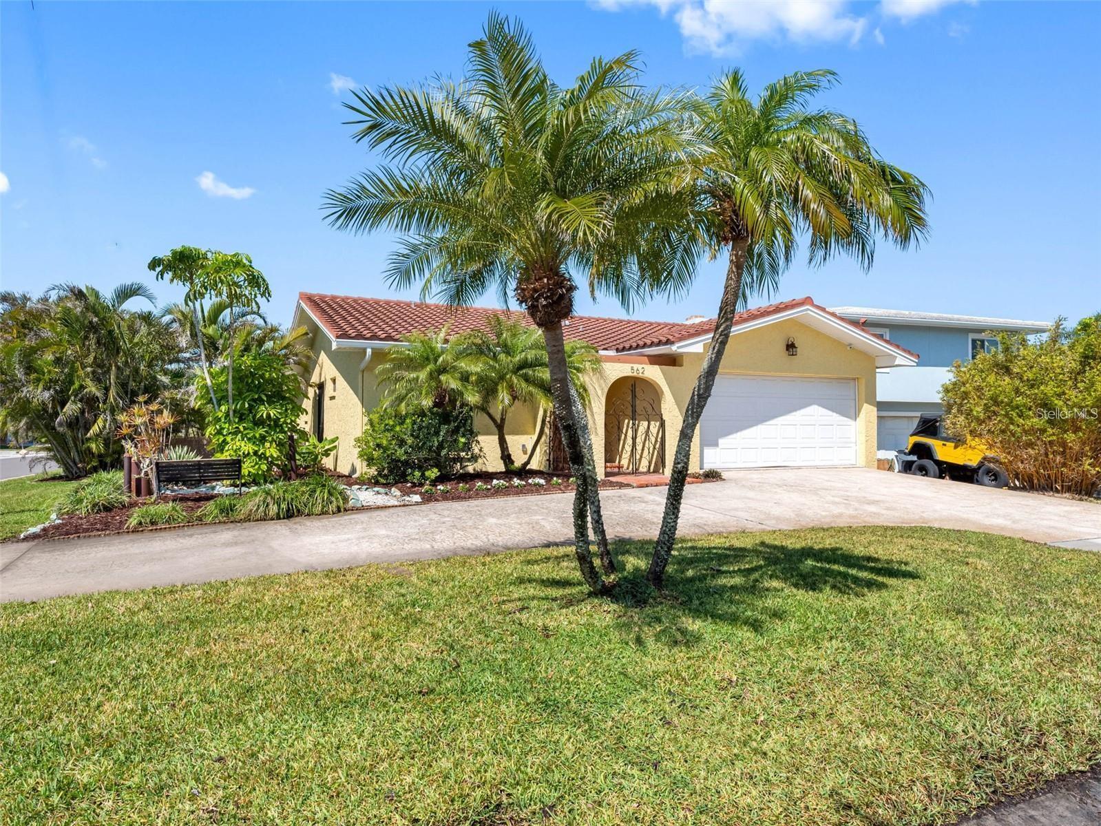WATERFRONT HOME, POOL, DOCK & BOATLIFT! Property has it ALL! Stunning remodeled Spanish style home! Private corner Lot. 3 bedrooms, 2 bathrooms, 2 car garage, fireplace. New updates: tile roof, both bathrooms, kitchen, flooring, interior paint and more! Splinter free composite newer dock, NEWER Boat lift & SEAWALL. Sparkling pool with auto vac. Pavered screen porch and pool area. Corner lot with circular driveway Very open and bright with spacious great room floor plan. ONLY 5 minutes to the open water and best fishing in the Gulf!
Enjoy charming Madeira Beach! Great beach community features waterfront parks, tennis / pickleball courts, leash free dog park, baseball fields, basketball courts, kids water splash play area, Marina, outdoor concert area on waterfront, fishing piers plus many public beach & intracoastal park accesses. Mad Beach has so much to offer with that small beach town feel.
------ANNUAL LEASE rent includes: landscaping, pool service. No pets . TO MOVE IN: $110 national criminal & credit background check, 1st months rent, last months rent & one month refundable security deposit. ---------