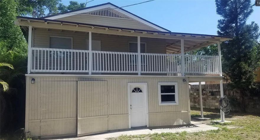 Owner/Investor Opportunity in Prime Seminole Heights Location!

Discover the potential of this ideally situated 1925 carriage house in the heart of Old Seminole Heights—perfect for owners/investors with vision. The upstairs living space offers 3 bedrooms, 1 bathroom, a comfortable living room, and a well-appointed kitchen featuring a dishwasher, a newer refrigerator (06/2022), and an in-unit washer and dryer. Downstairs, the home presents a blank-canvas opportunity: currently an unfinished garage and storage area. The property includes a fenced yard, adding privacy and appeal. Lot size: 5,662 square feet.

Located in one of Tampa’s most historic and vibrant neighborhoods, Old Seminole Heights is known for its tree-lined streets and eclectic, welcoming community. You’ll find a dynamic mix of longtime residents, newcomers, families, professionals, artists, students, and retirees. Walk to local favorites such as Spaddy’s Coffee Co., Common Dialect, Con Amor, Cappy’s Pizza, The Independent, and Mangos Southern Kitchen, along with nearby shops, art galleries, and more.

Enjoy quick access to Downtown Tampa, the I-4 Corridor, and popular destinations—just three miles to Armature Works and Riverwalk.

Don’t miss this rare chance to reimagine a unique property in an unbeatable location. Explore the potential of this Seminole Heights gem today!

This was an investment property. Owner never lived in home. Buyer to verify all information. SOLD AS IS. Schedule your tour today.