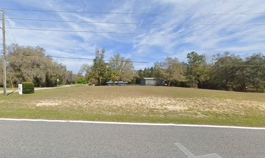 Nice large 1.5 Acre Land on corner lot located in Floral City Florida, located near Brooksville and Inverness. This property is zoned Rural Residential so you can bring your animals, and you have multiple building options. Land is already cleared and ready to build or hold for nice investment. The small town of Floral City is widely known for its beautiful tree lined canopied streets, historic downtown, 46-mile Withlacoochee walking/bike trail, and annual festivals like the Strawberry Festival.

Public water should be available at the road; septic would be required.

Property can close through title company with title insurance or in-house closing is available. Buyer is to perform their own due diligence and if buyer chooses title, buyer is responsible for ALL closing costs and title fees.