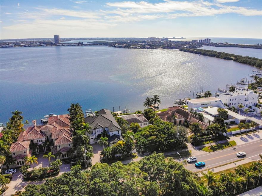 Incredible opportunity to own a bayfront site in Lido Shores with spectacular views of the Sarasota skyline & wide open views of Sarasota Bay.  Very close to St. Armand’s Circle for fine restaurants, shopping and more.  Best of both worlds, with great boating access and beach access as well! The property has a seawall and boating access to Sarasota Bay and the Gulf of Mexico with no low bridges.  Lido Shores has a private gated beach access very close by for residents that belong.  This is an amazing location with close access to Longboat Key and downtown Sarasota.  Unique opportunity for a property to be available to build a new dream home with some of the best views in Sarasota!