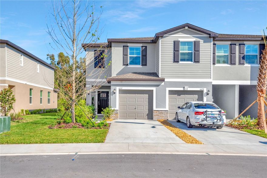 The Townes at Lake Thomas is a masterplan community townhomes in Land O' Lakes, The first floor of this two-story townhome includes an expansive Great Room with direct access to the cozy nook and well equipped kitchen, which has a covered patio attached with beautiful pond view. Upstairs, a multipurpose loft divides the lavish owner's suite from the additional bedroom, both of which feature private bathrooms for convenience. Within the community, Rent is including with high-speed internet. New water softener is installed as well. homeowners can enjoy a relaxing day at the future onsite swimming pool or plan a picnic at the park. The local area offers a variety of restaurants, shops and entertainment at nearby. Must see.