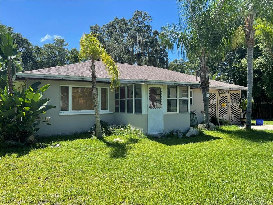 Fixer upper available in an amazing neighborhood! This HUGE 100x130 lot and concrete block home are ready for their new owners to come in and make it there own. The tenants have moved out and it is ready to go. There is Tile throughout, an open concept kitchen and living room combo, vaulted ceilings and one car garage. Multiple large sheds are in the backyard ready to hold all of your outdoor toys and equipment. With a little thought and TLC this home can be brought back to life and made yours to live in or flip it for it's next owners! 10 Minutes to the beach, 6 minutes to downtown New Smyrna, Close to Port Orange and Daytona Beach. Contact for a showing today - this one will go quickly! *Professional photos will be uploaded after the owners finish cleaning out the property. All measurements and information deemed accurate however buyer should verify all things important to them. ;Water: City